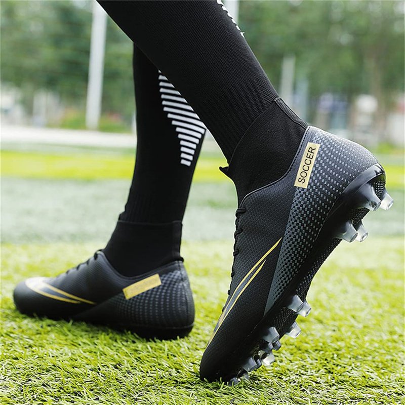 Mens Indoor Outdoor Competition Training Athletic Big Boy's Sneaker Soccer Spikes Professional Turf Soccer Shoes