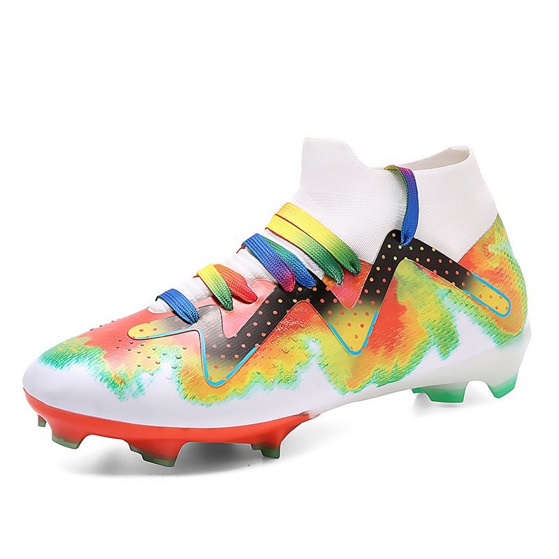 Factory Stock Messi Neymar Classical Drop Shipping Fg/Tf Wide Feet Solid Futebol Running Football Man Women Soccer Cleat Shoes