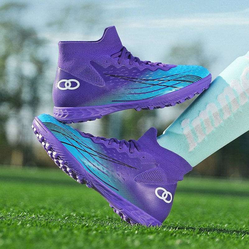 Men's football shoes Original design FG professional custom indoor football shoes wholesale boys soccer shoes
