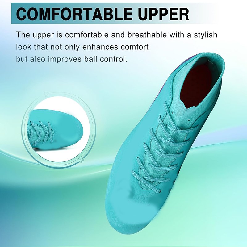 Unisex Adult Training Sports Outdoor Indoor Mens Soccer Cleats Womens Football Cleats Youth Big Boys Soccer Shoes