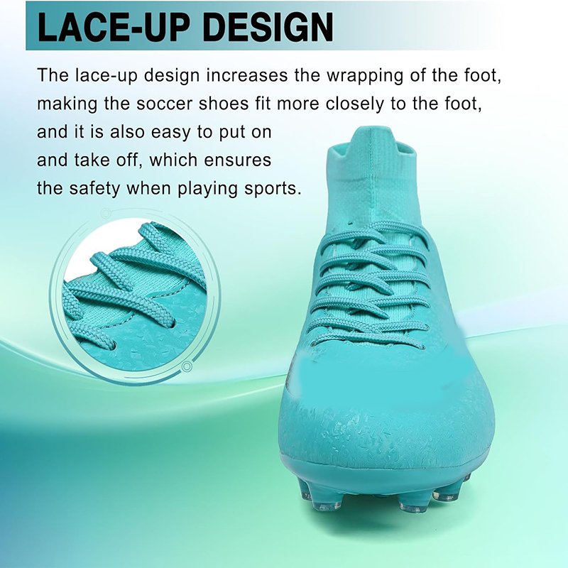 Unisex Adult Training Sports Outdoor Indoor Mens Soccer Cleats Womens Football Cleats Youth Big Boys Soccer Shoes