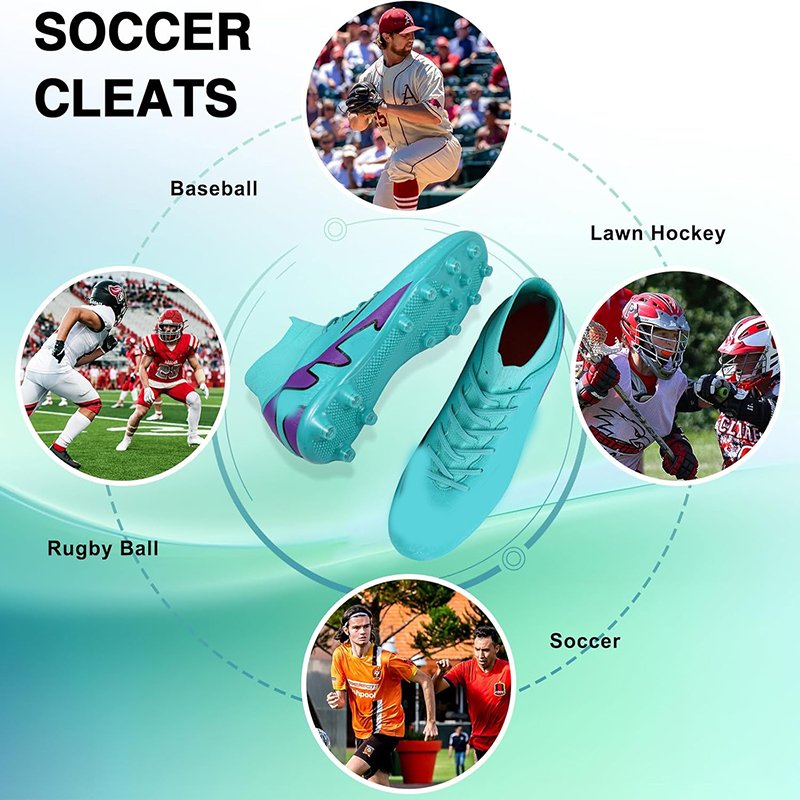 Unisex Adult Training Sports Outdoor Indoor Mens Soccer Cleats Womens Football Cleats Youth Big Boys Soccer Shoes