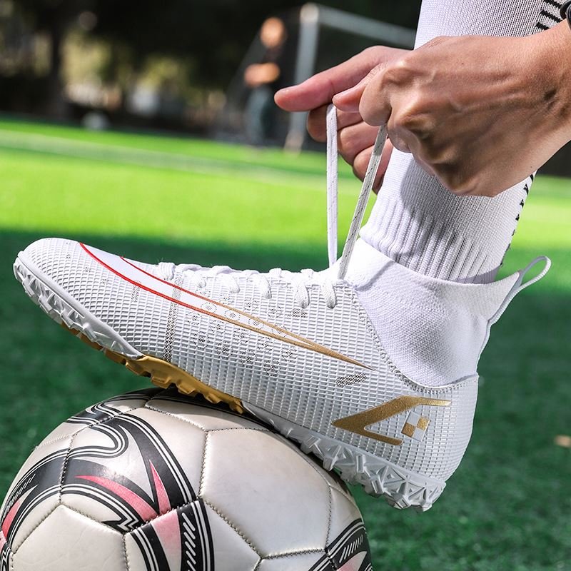 Futsal Shoes Ice Cleats For And Boots Football Without Laces Original Thailand Soccer Minifoot Zapatobsala