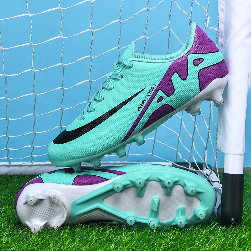 Custom Men's Professional Football Cleats Autumn Sports Shoes with Grip Socks & Rubber Insole Soccer Boots