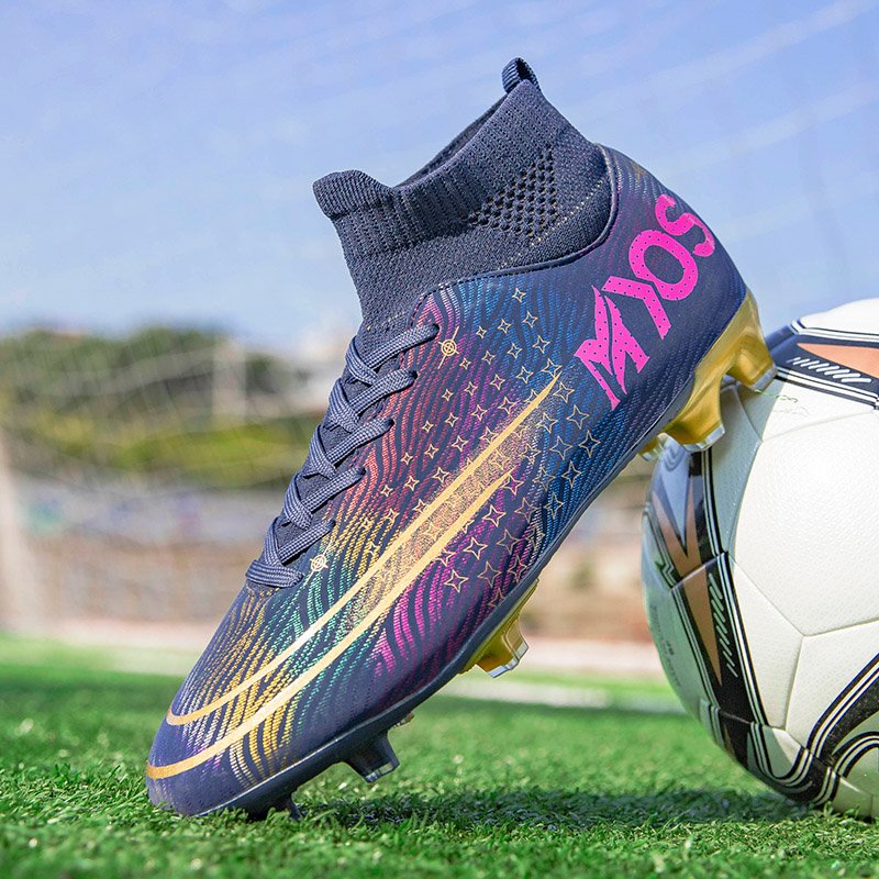 Factory Customize High Top Football Soccer Shoe Soccer Shoes Wholesale China Football Cleats Boots