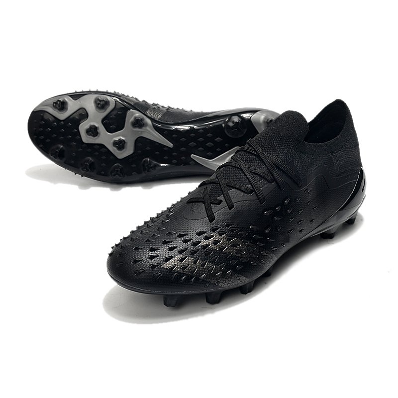 2021 best football boots kids train soccer shoes predator men Sports Shoes PVC Material lawn Resistant Non Slip