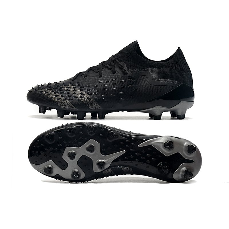 2021 best football boots kids train soccer shoes predator men Sports Shoes PVC Material lawn Resistant Non Slip