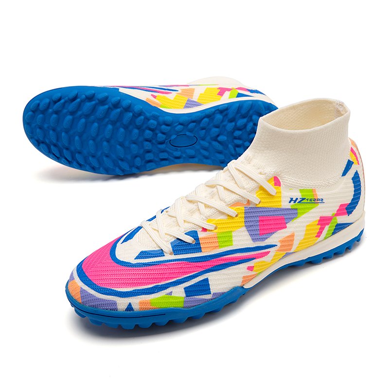 Wholesale Stock Cheap Youth and Men's Fashion Athletic Soccer Boots Soccer Football Shoes Training Sneakers Cleats custom