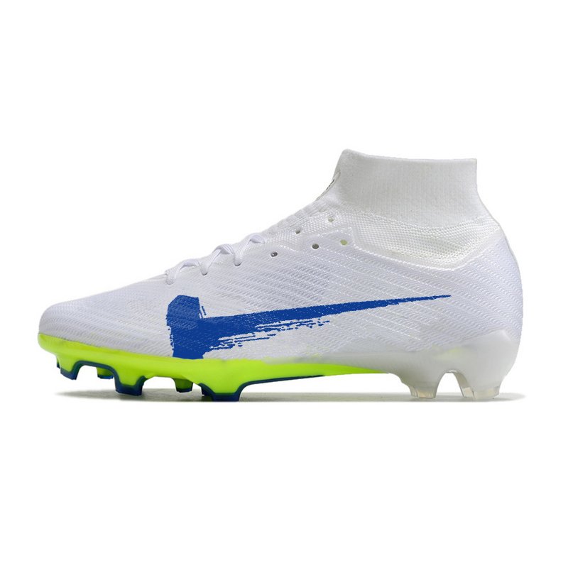New Arrival Men's High Top Soccer Shoes Air Cushion Knit FG39-45