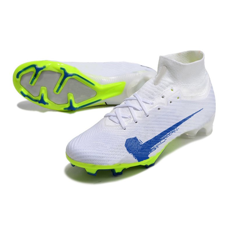 New Arrival Men's High Top Soccer Shoes Air Cushion Knit FG39-45