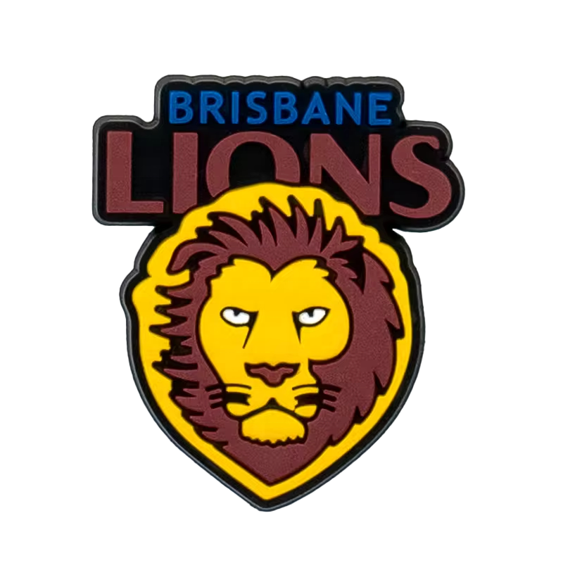 2024 Hot Sell Australia Soft PVC Sport Teams Accessories Shoe Decorations Charms Afl Football Team Shoe charms For Adults