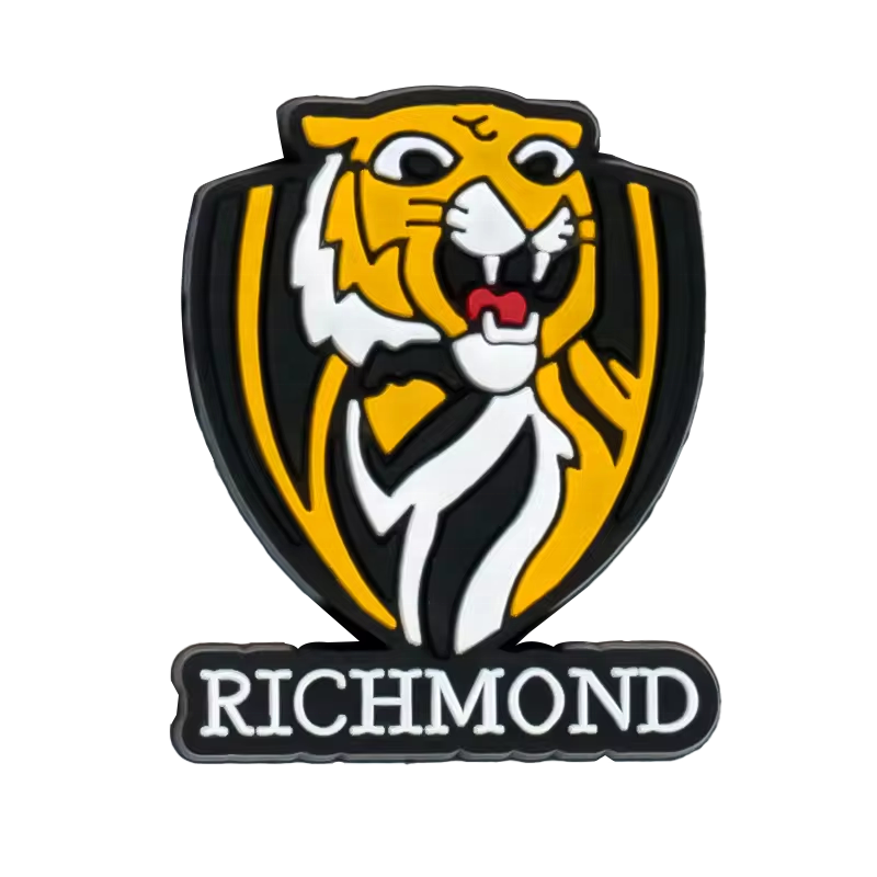 2024 Hot Sell Australia Soft PVC Sport Teams Accessories Shoe Decorations Charms Afl Football Team Shoe charms For Adults