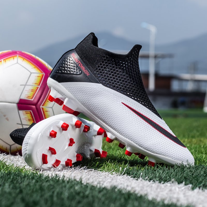 Big Size 36-49 Outdoor Professional Sport Football Soccer Shoe Manufacturer Women Man Spike Cleats Training Soccer Shoe For Men