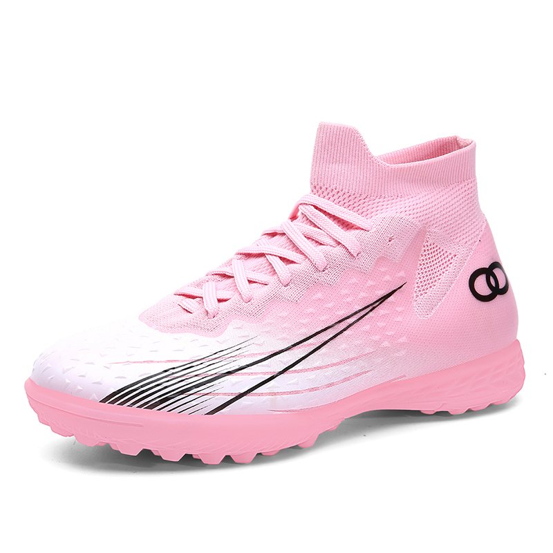 Professional Oem Odm Stock Messi Supply Cheaper Fg/Tf Match Football Solid Anti Slip Waterproof Man Women Soccer Cleat Shoes