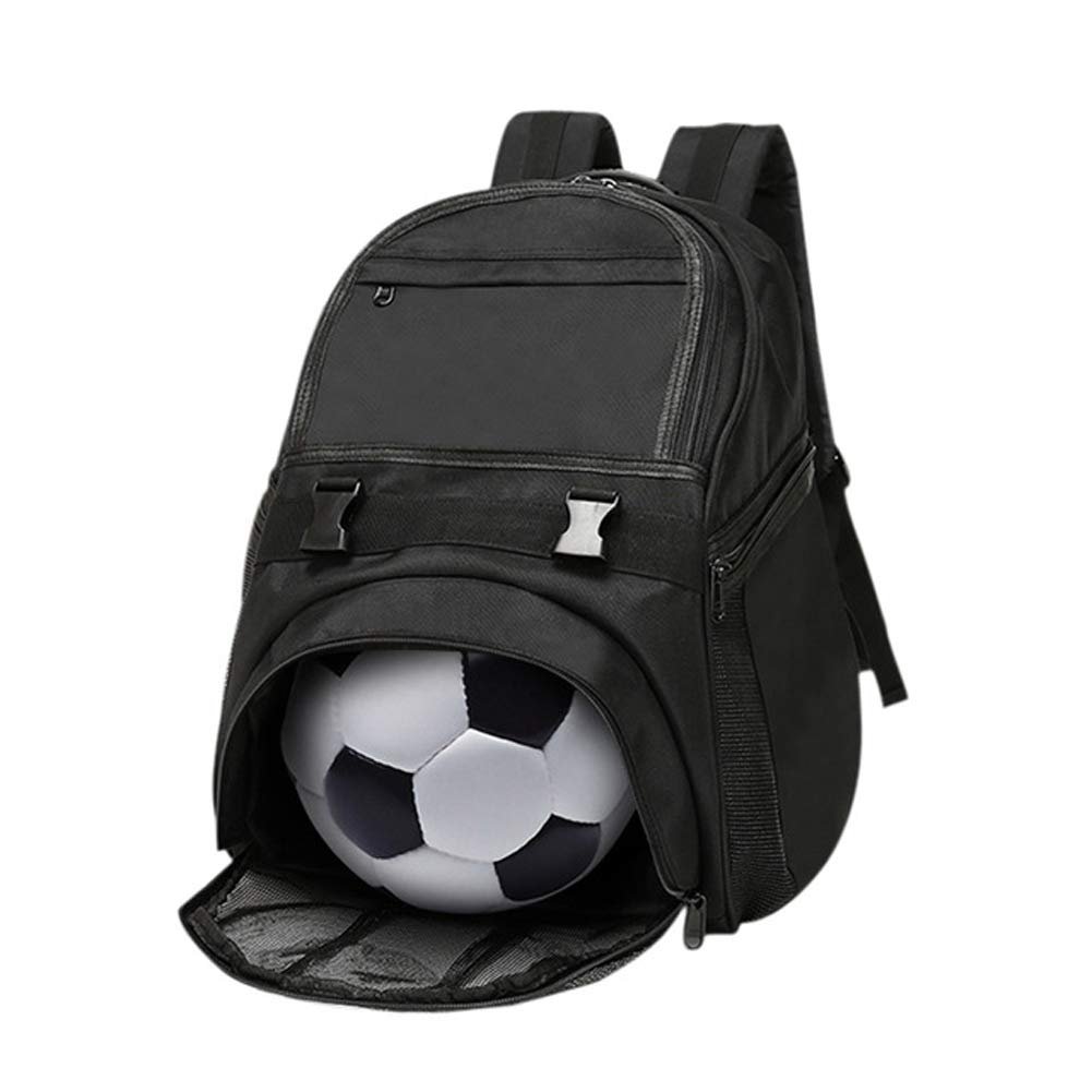 New Stylish Logo Custom School Sport Equipment Bag Volleyball Basketball Football Soccer Backpack With Ball Compartment