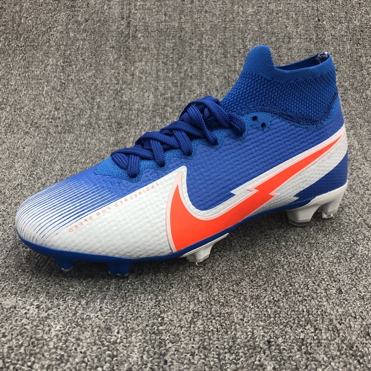 Soccer Shoes Men Football Cleats Soccer Boots Teenager Ankle High Tops Football Shoes Outdoor Soccer Training Sneaker