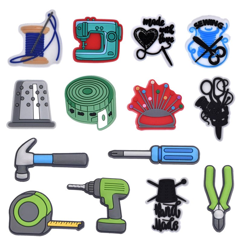 Removable Soft PVC Balls Accessories Clog Charms Wholesale Custom Design Mix Shoe Charms For Luxury Shoe Decorations