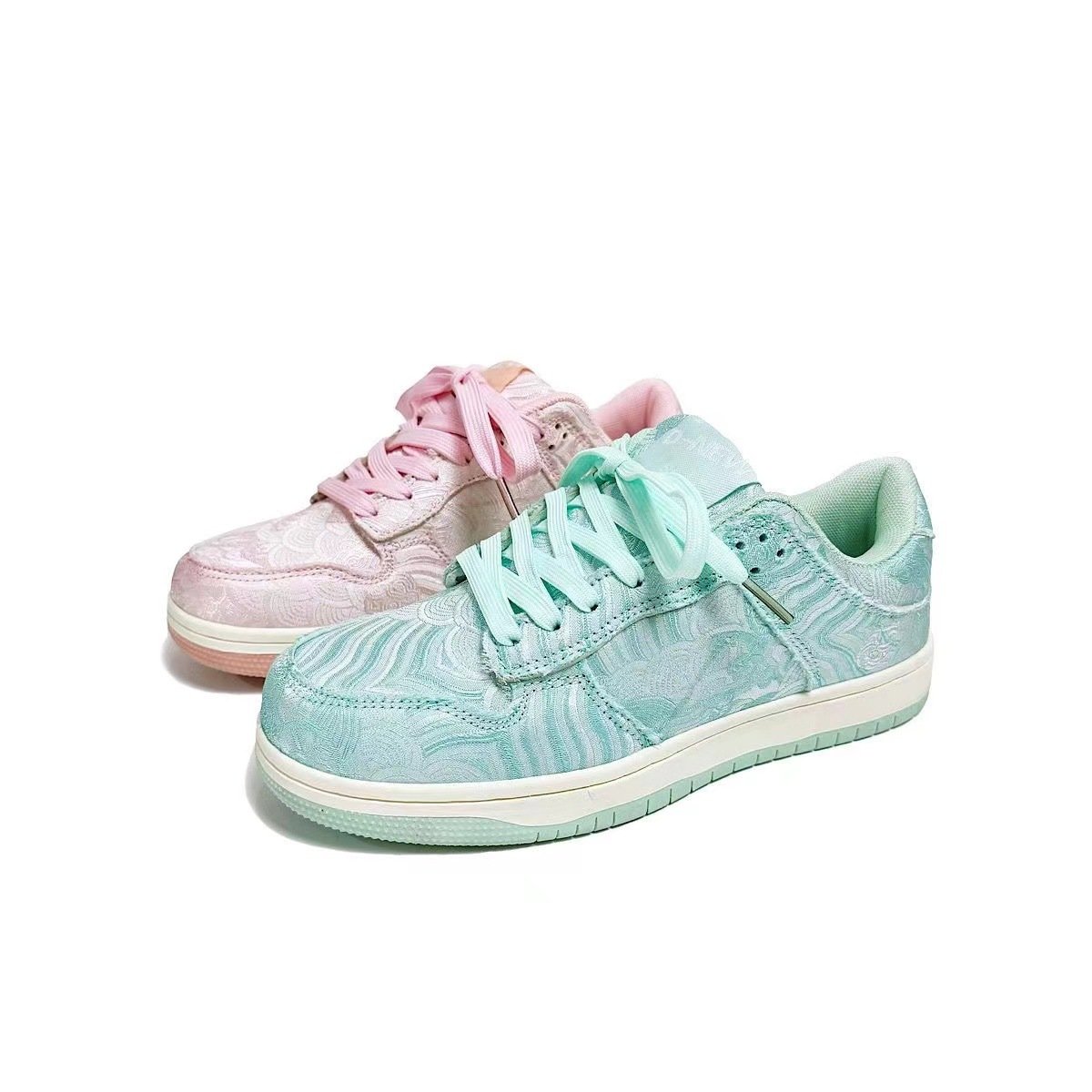 2024 fall new men and women can fashion casual sneakers lace-up walking shoes sports skateboard shoes