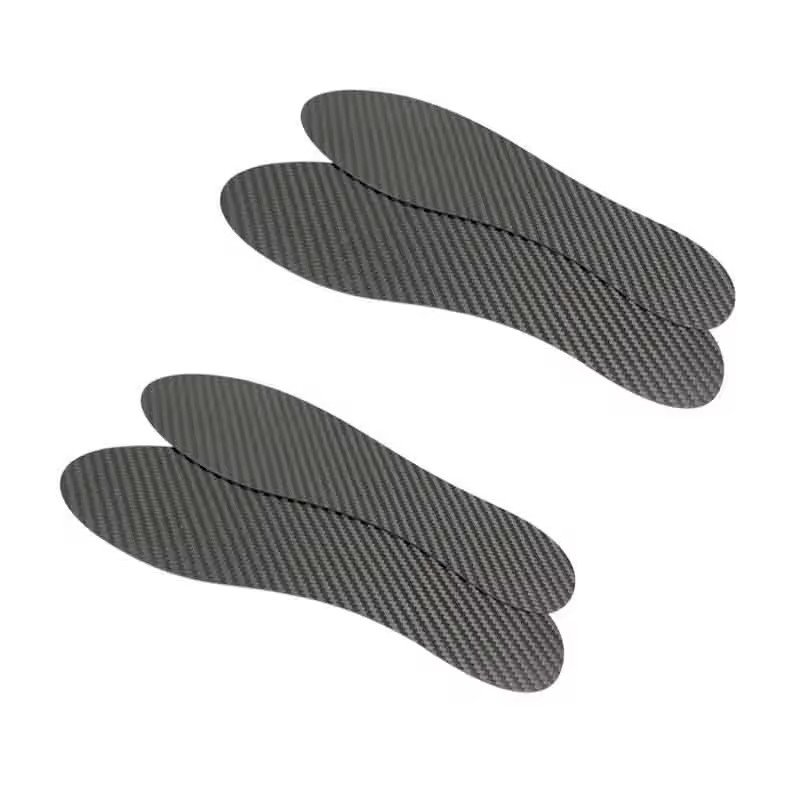 Custom Flexible Footcare Shoe Insoles Soft high Performance Running Football Basketball Carbon Fiber Insoles for Sport