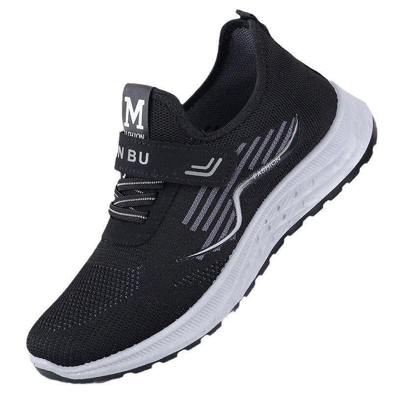 2024 autumn new fashion casual sports shoes soft sole increase sports skateboard shoes lace-up walking shoes
