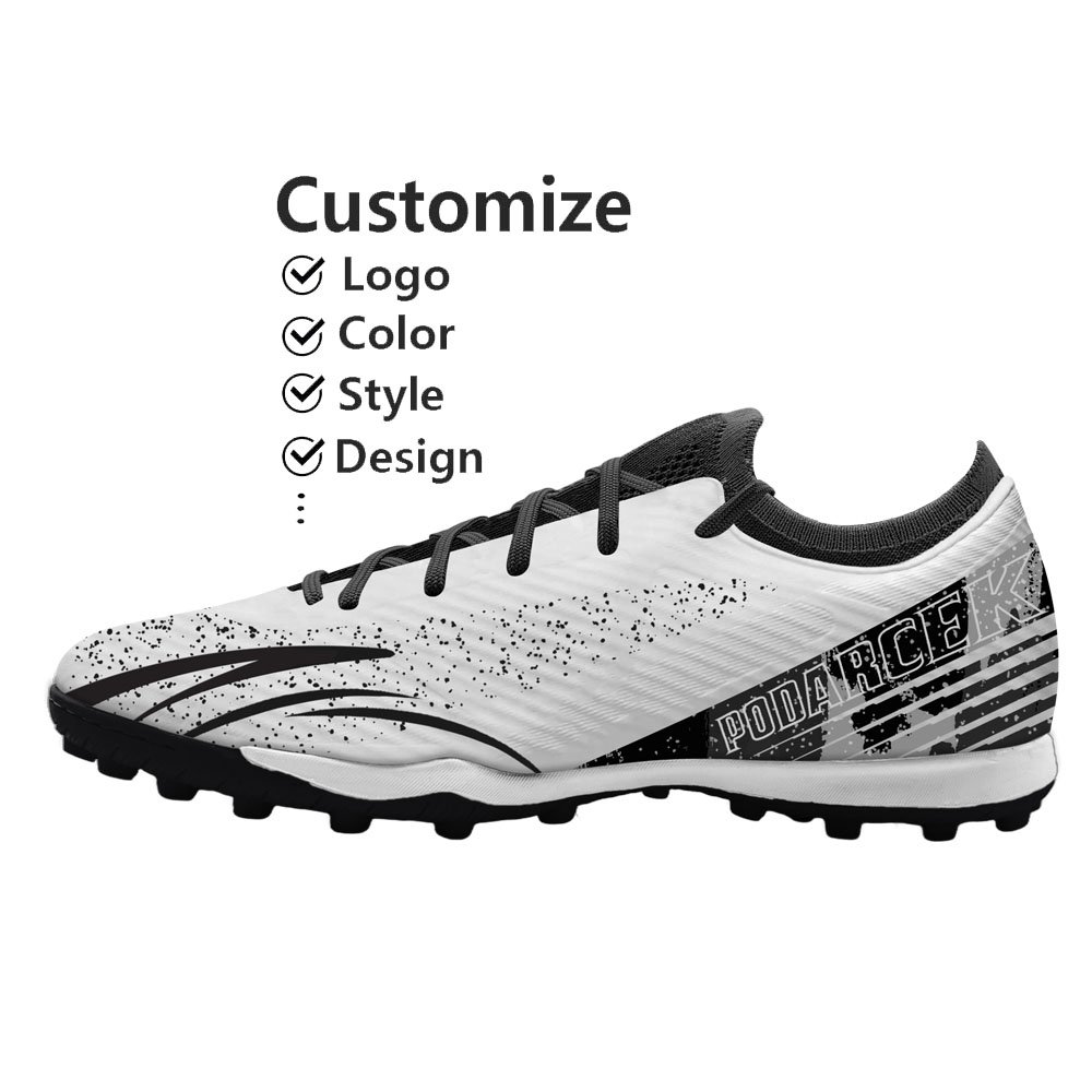 Manufacturer Custom Oem Outdoor Professional Ankle Low Top Training Futsal Soccer Shoes For Men
