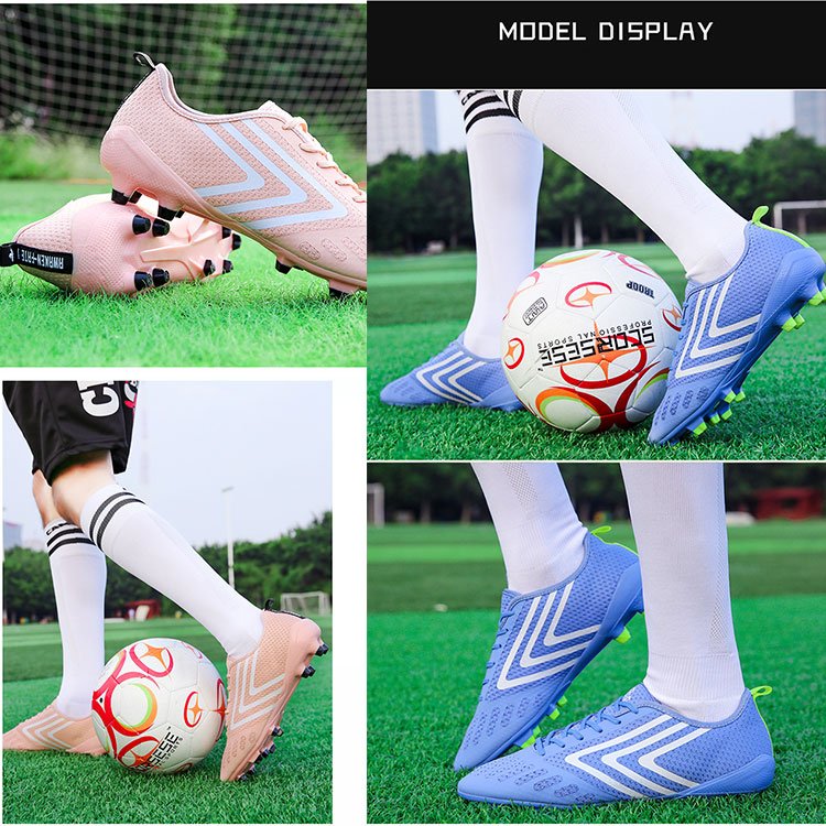 Fashion 2021 Football Cleats Wholesale China Soccer Shoes Fly Knitted Mesh For Sale