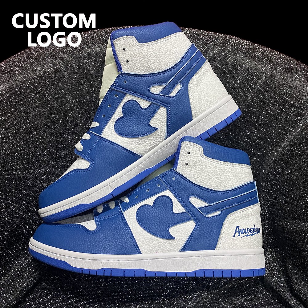 Wholesale Trendy High Quality Men Women Sneakers Black Toe Leather PU for Men Cotton Fabric OEM Running Shoes