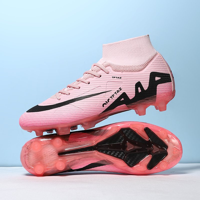 The Newest High-Quality Anti-Slip Soccer Sneakers, Breathable Brand Shoes Tailored for Men's Professional Football Matches