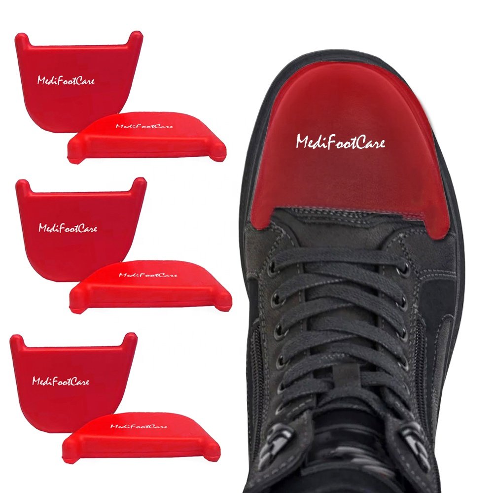 Anti-Wrinkle Creases Protector Soccer Toe Protectors Toe Box Decreaser Prevent Shoes Crease Soft PU Shoe Crease Protectors