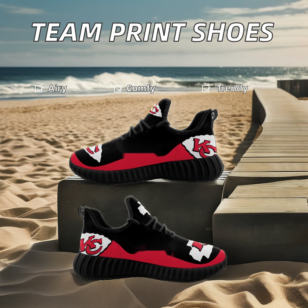 Custom Vintage Sport Sneaker for Women and Men American Football Soccer Team Print Flat Casual Running Shoes Fall And Winter