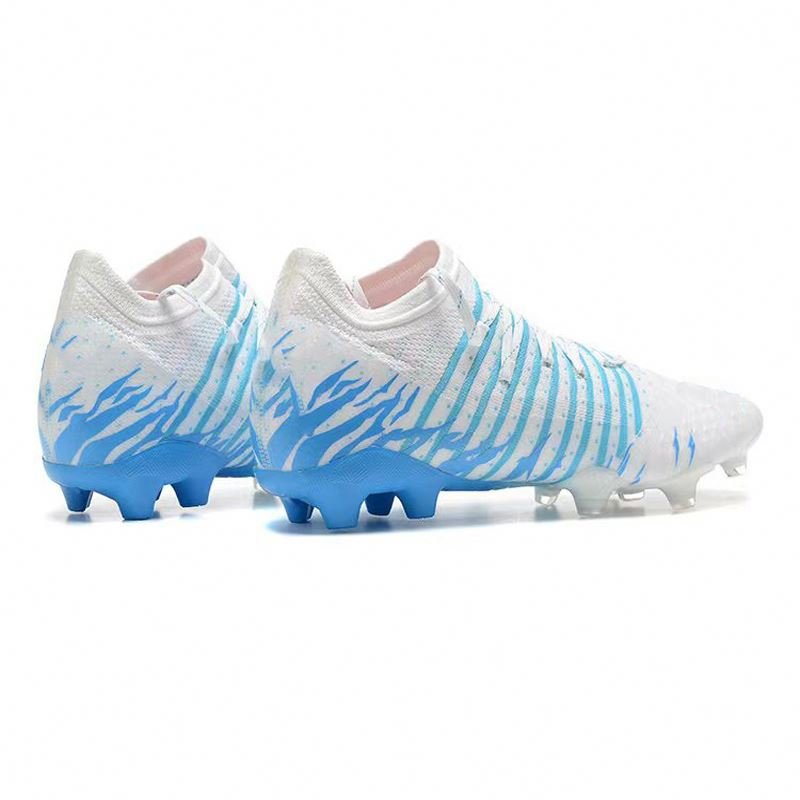 Unisex round Toe Soccer Sneaker Youth Football Boots with Indoor Turf Cleats Running Shoes for Winter Summer Autumn Sports