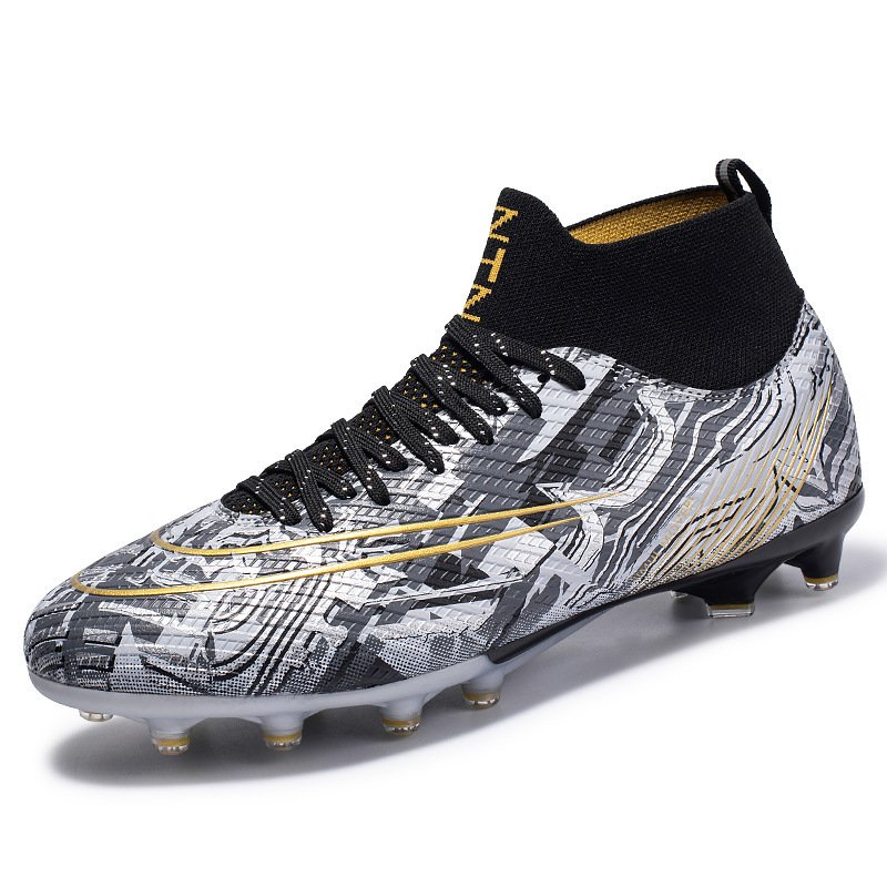 Import China Men Woman Studs Futsal Football Boots Online Leather Turf Soccer Shoes