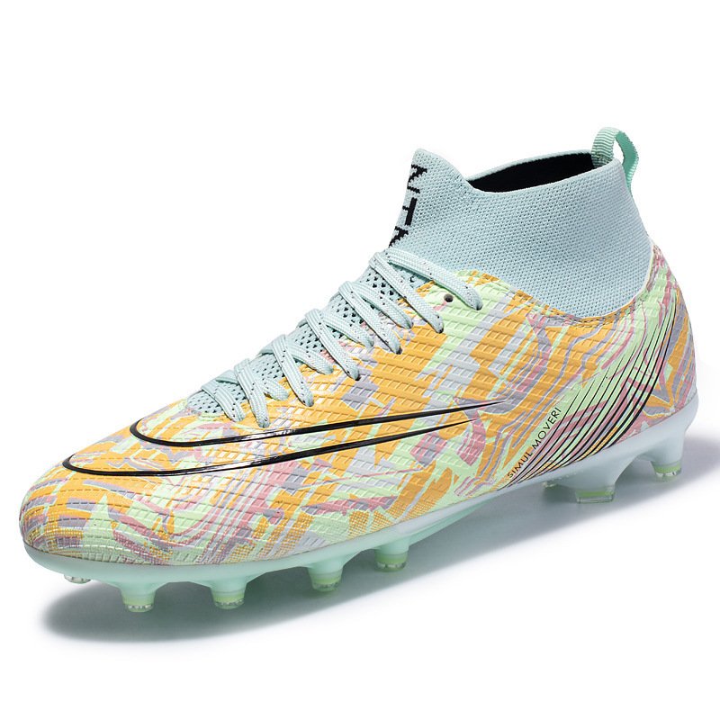 Import China Men Woman Studs Futsal Football Boots Online Leather Turf Soccer Shoes