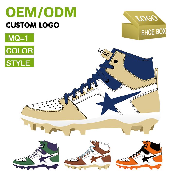 2024 High Quality High Anke Football Boot Shoes Dropshipping Customizable Soccer Shoes Wholesale China