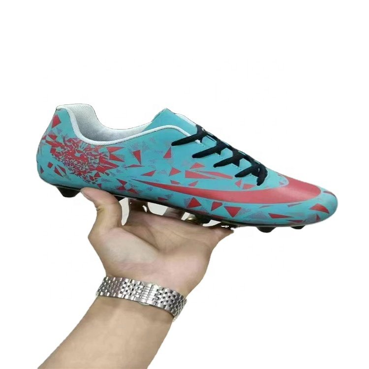Men's High Ankle Turf Football Cleats Newest Training Soccer Shoes for Summer Popular among Boys