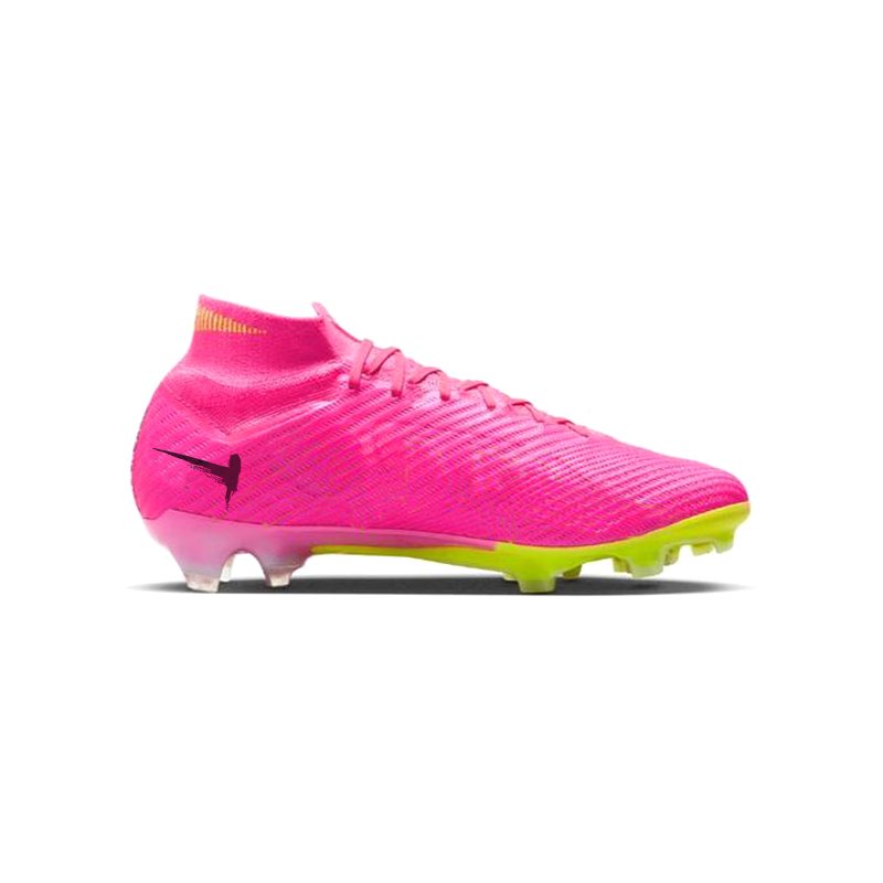 PINK 15 Full knit waterproof FG football shoe FG 35-45 shoes sport football