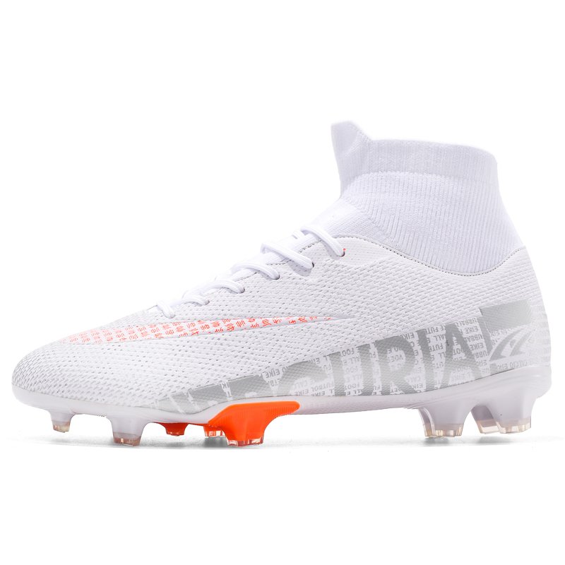 High Top Professional Training Outdoor Boys Spike Soccer Shoes Football Shoes For Men