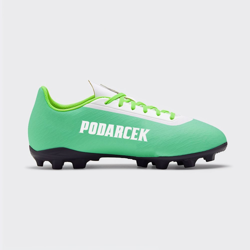 Professional High Top Ankle Football Chuteiras- Futebol Breathable Fly Mesh Custom Soccer Cleats Shoe For Men