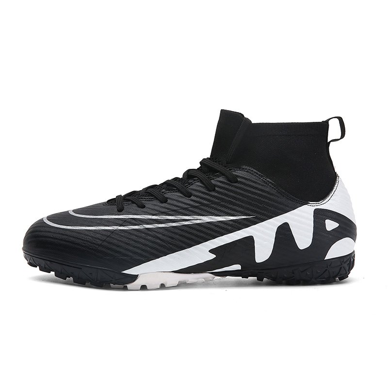 New 4-color youth adult football shoes 2023 long nail men's and women's football shoes wear-resistant non-slip football shoes