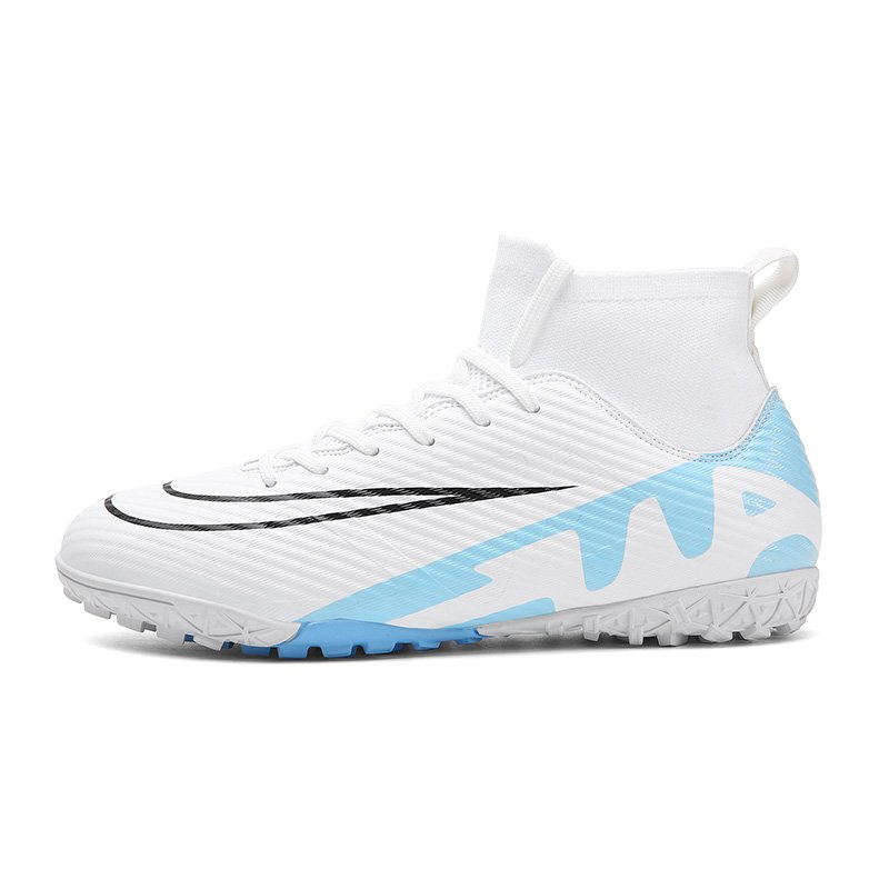 New 4-color youth adult football shoes 2023 long nail men's and women's football shoes wear-resistant non-slip football shoes