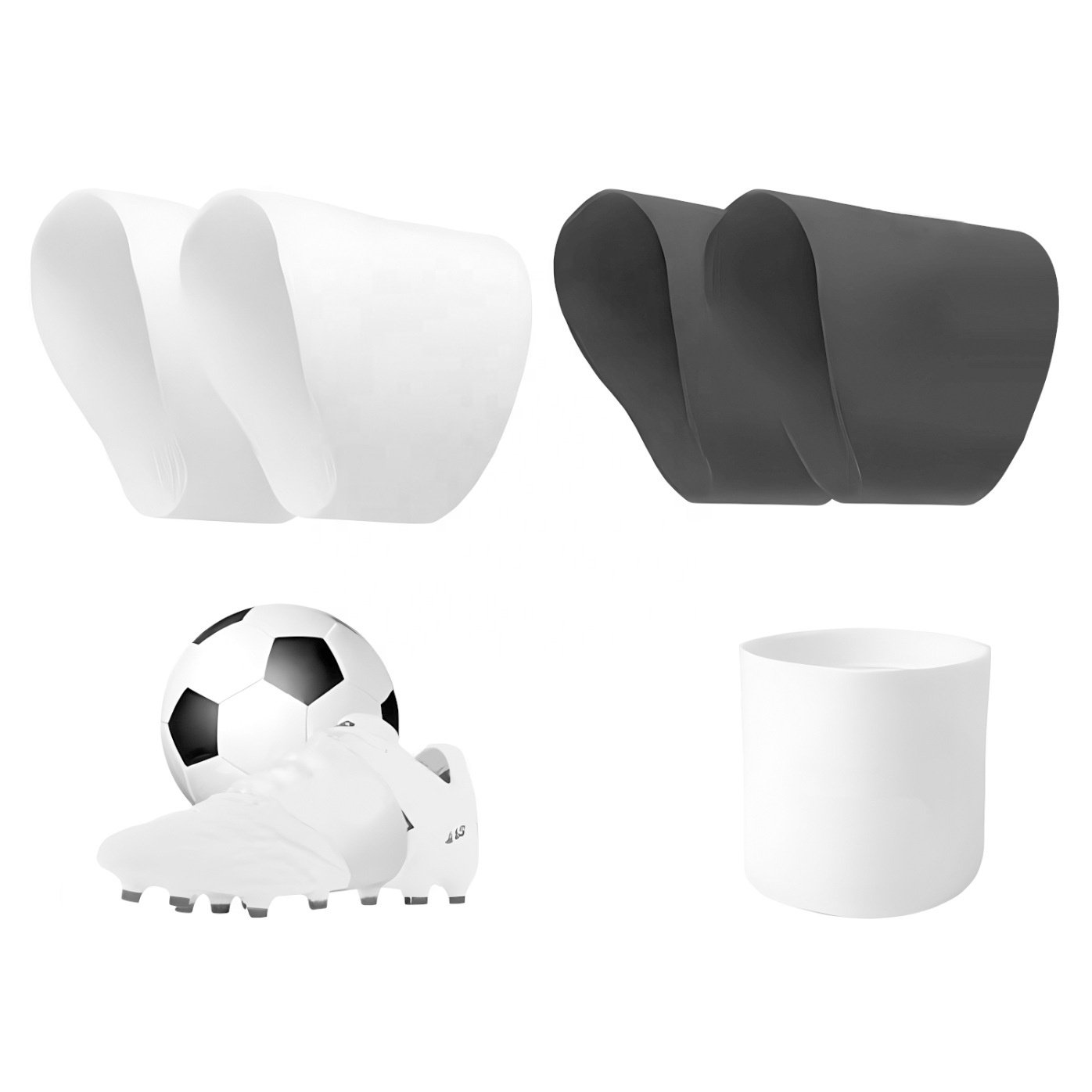 Soccer Lace Bands Youth Premium Silicone Lace Covers for Soccer CleatsSoccer Shoe Lace Bands