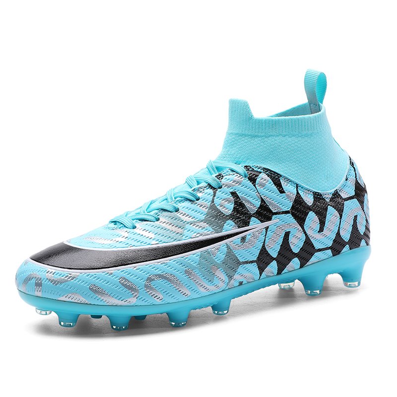 Brand Logo Custom Youth Boys Professional AG FG TF Football Shoes EU 47 US 13 Plus Size Training Men Leather Soccer Cleats Boots