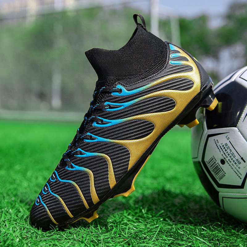 2024 New High quality Sports Fashion Sneakers Anti Slip Breathable Brand Men and Women Soccer Football Shoes
