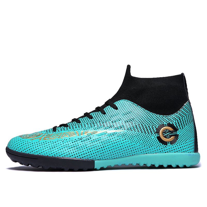 QUFENG High Quality Wear Resisting Soccer Shoes Football Soccer Boots for Men