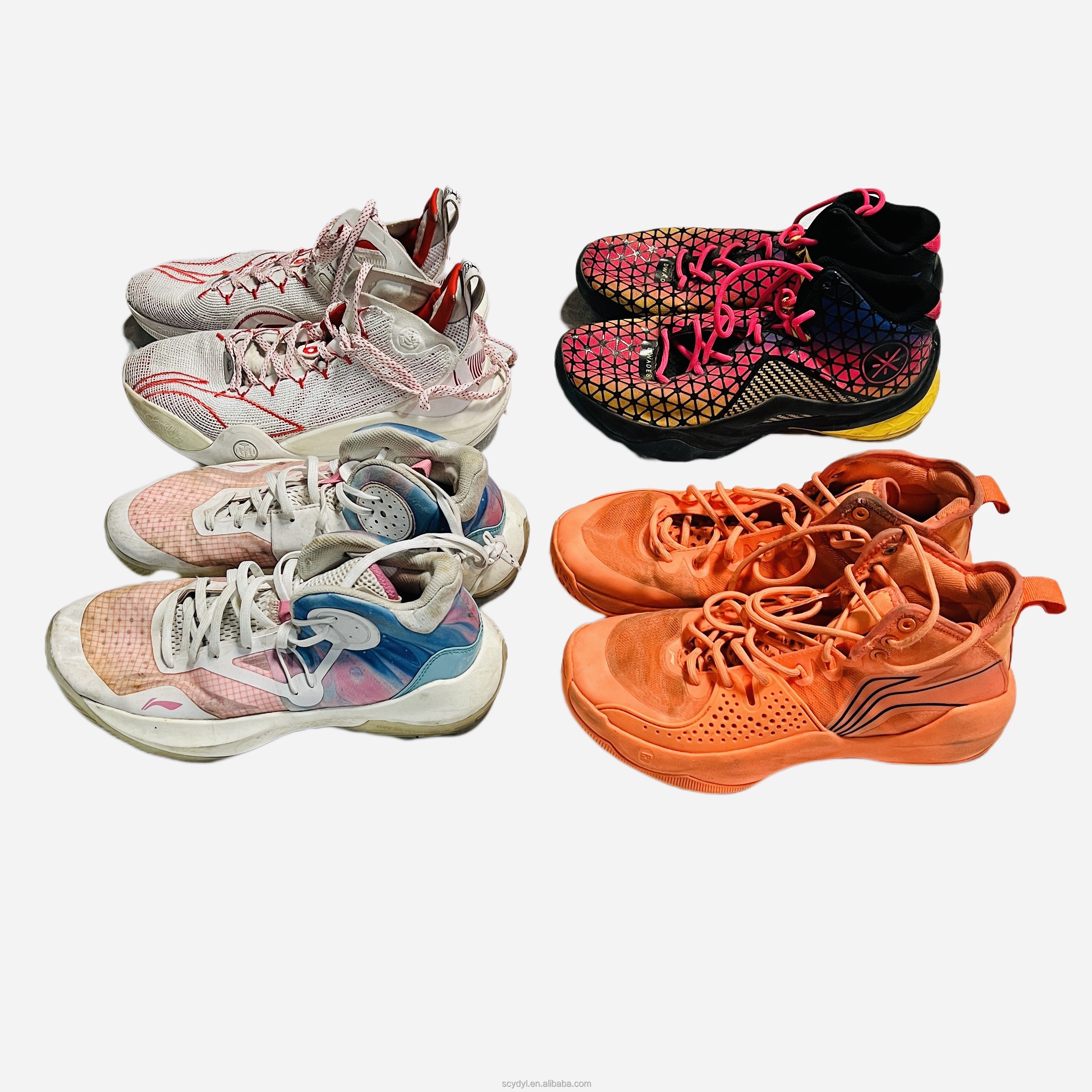 S03 used High Quality Original Branded Men Cheap Wholesale second hand Sport Chinese Outdoor Basketball Shoes