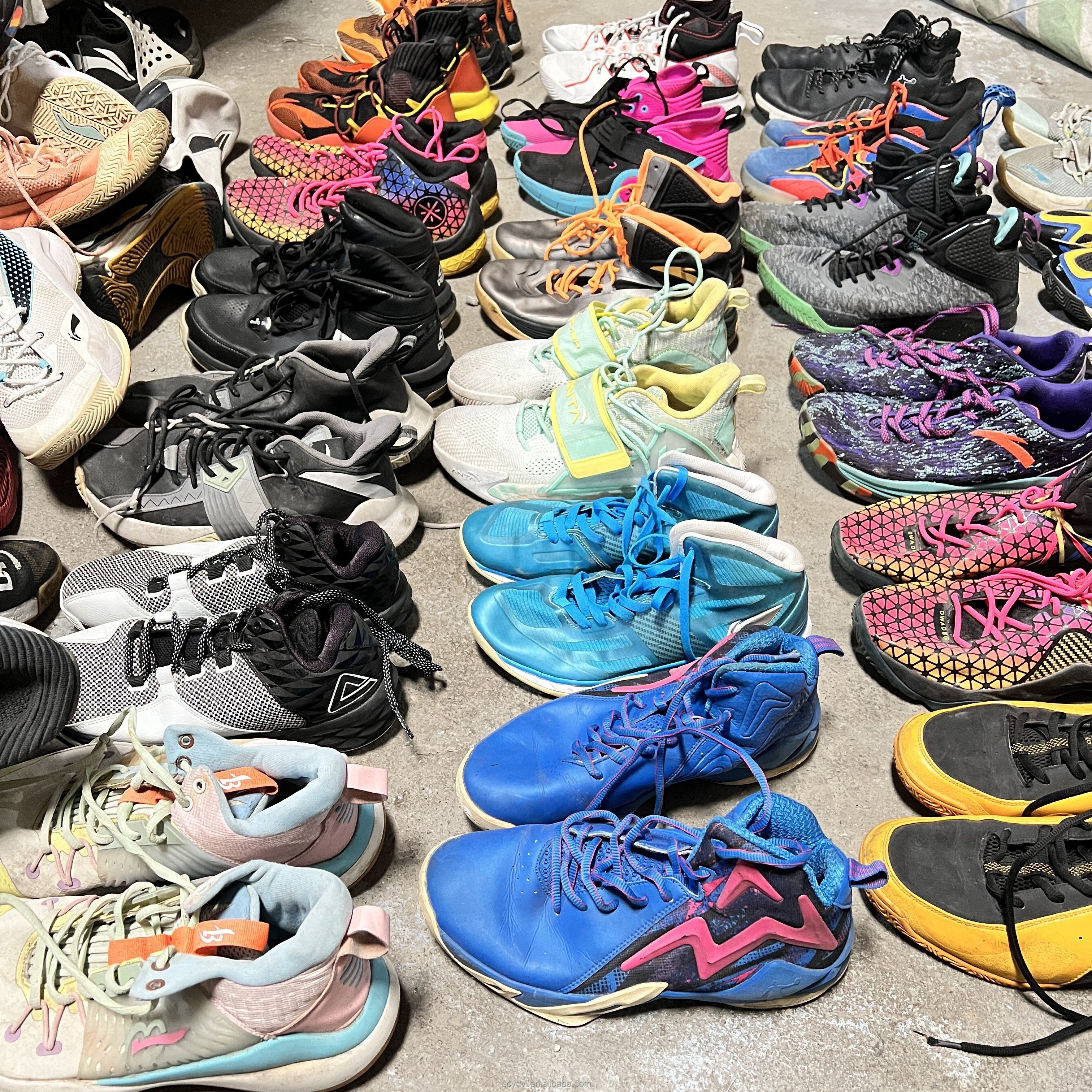 S03 used High Quality Original Branded Men Cheap Wholesale second hand Sport Chinese Outdoor Basketball Shoes