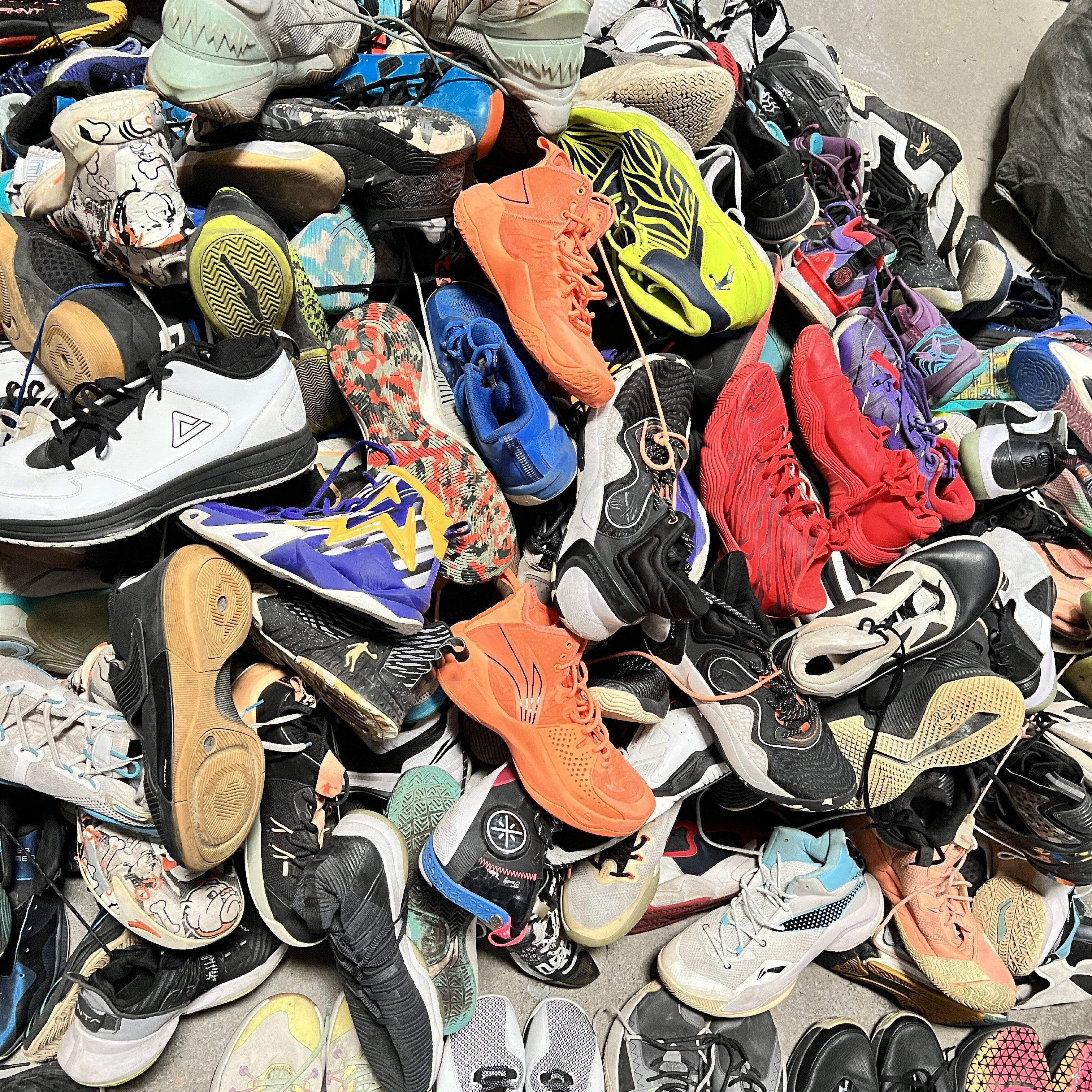 S03 used High Quality Original Branded Men Cheap Wholesale second hand Sport Chinese Outdoor Basketball Shoes