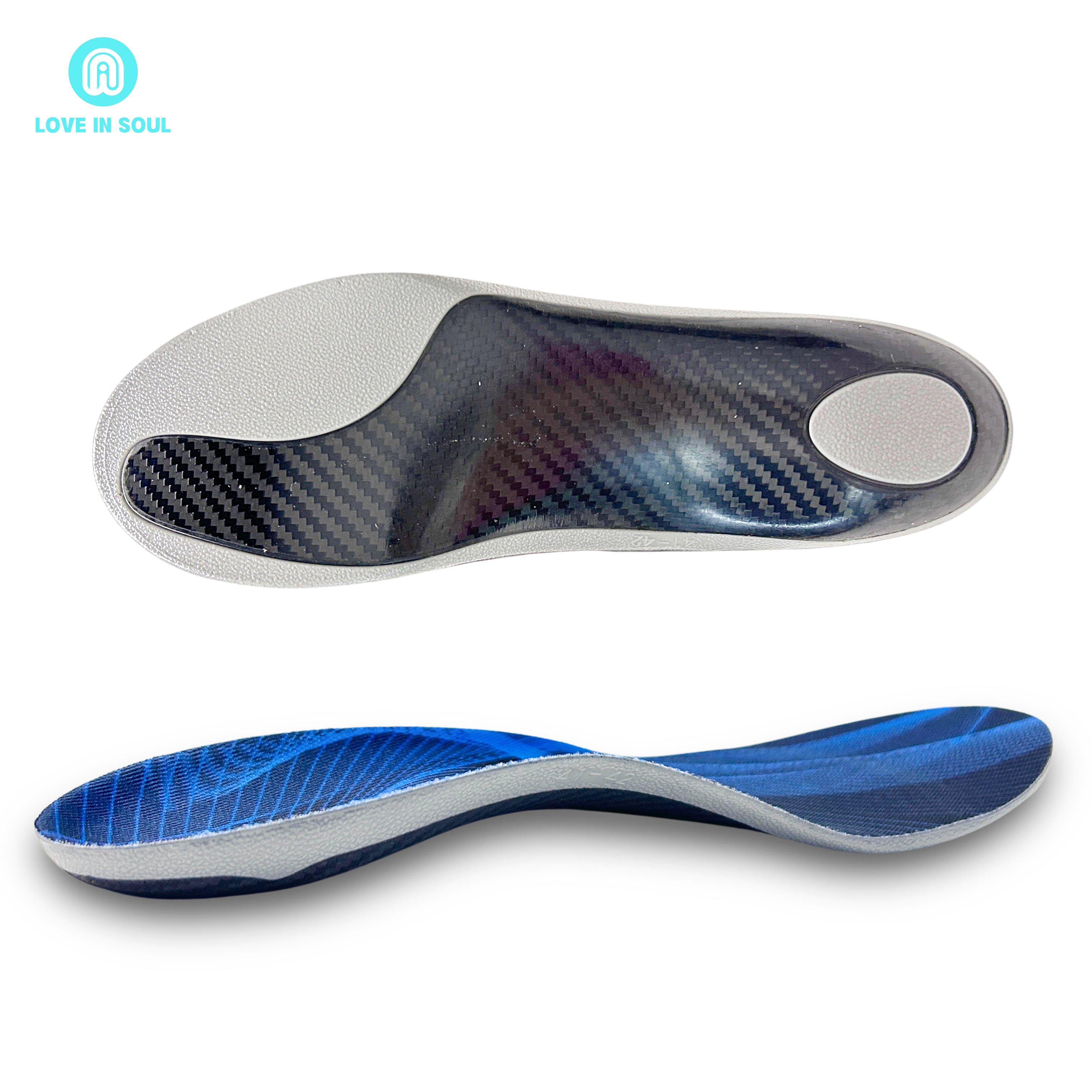 carbon plate athletic insoles sweat shock absorbent insoles Sport Running Soccer Shoe Insoles