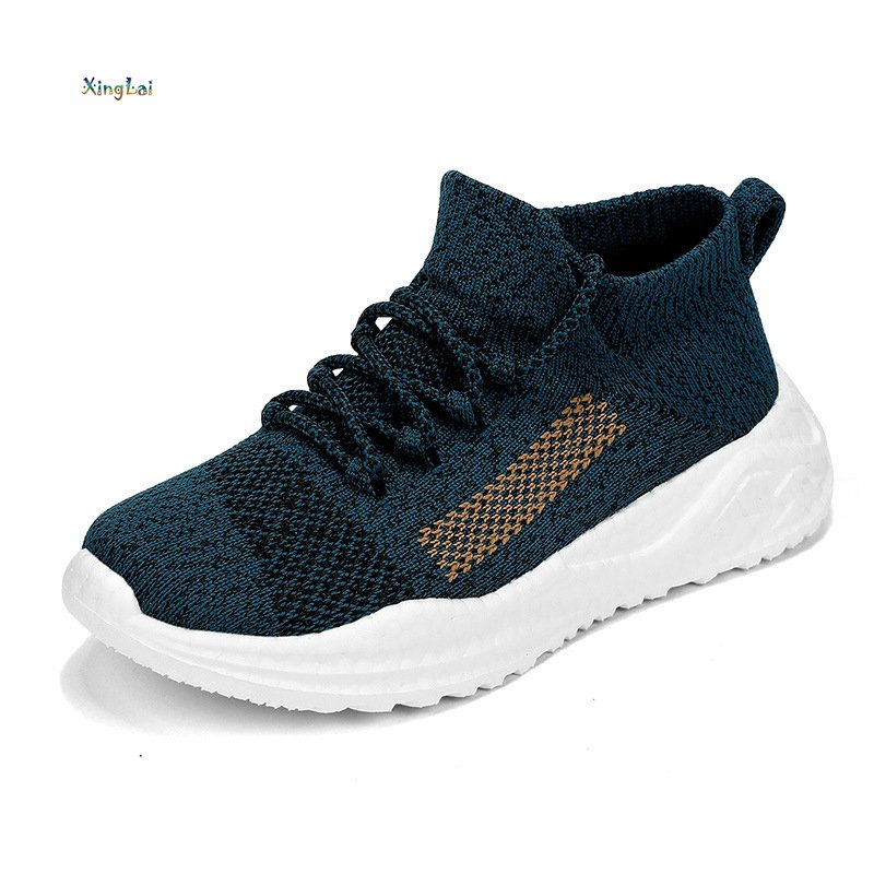 Girls Lightweight Casual Walking Shoes School Fashion Comfortable Sports Shoes High Quality Lace-up Tennis Shoes Children Soft