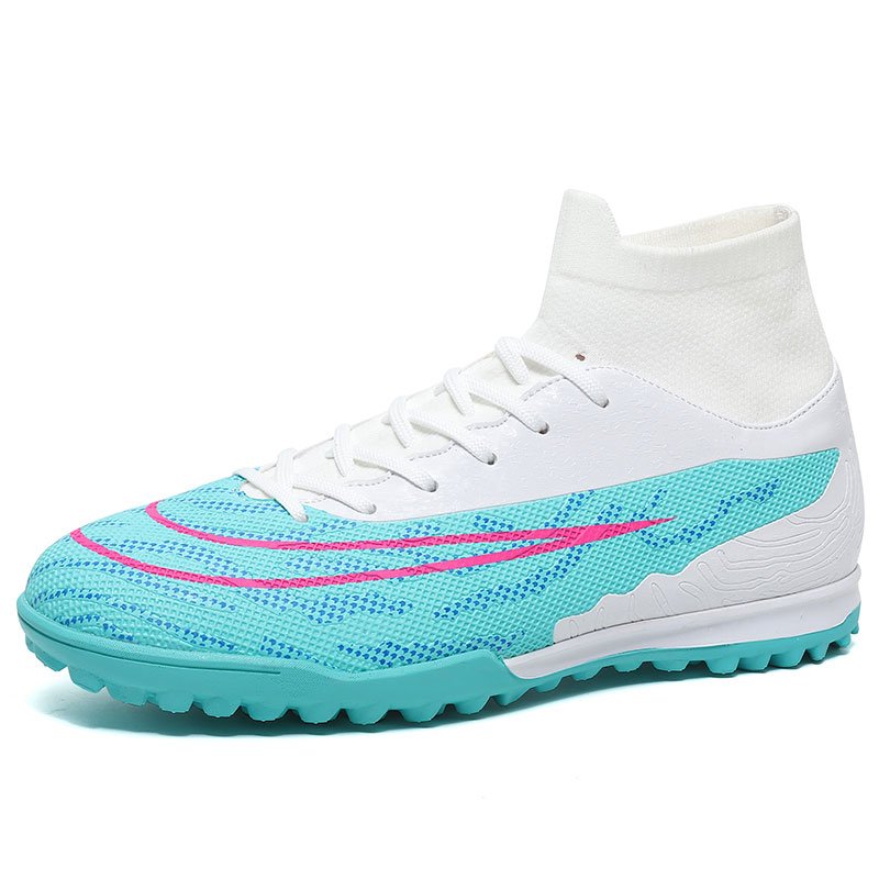 Brand Logo Custom Youth Boys Professional AG FG TF Football Shoes EU 47 US 13 Plus Size Training Men Leather Soccer Cleats Boots